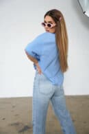 T-Shirt damski BG Ocean | niebieski T-Shirt damski BG Ocean | niebieski