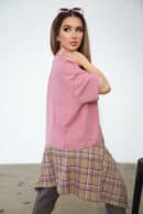 T-Shirt damski BG Ocean | zgaszony róż T-Shirt damski BG Ocean | zgaszony róż