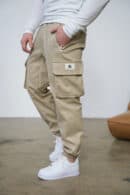 Spodnie męskie BG Deal | beż