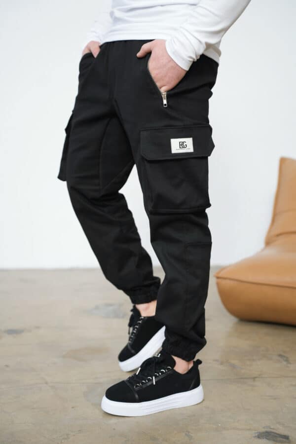 Spodnie męskie BG Deal | czarny Spodnie męskie BG Deal | czarny