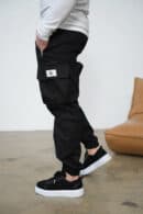 Spodnie męskie BG Deal | czarny Spodnie męskie BG Deal | czarny