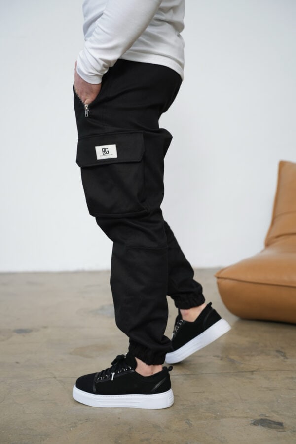 Spodnie męskie BG Deal | czarny Spodnie męskie BG Deal | czarny