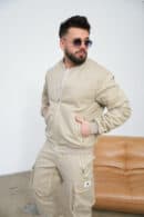 Kurtka męska BG Repeat | beż