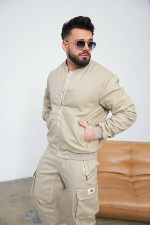 Kurtka męska BG Repeat | beż