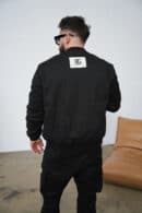 Kurtka męska BG Repeat | czarny Kurtka męska BG Repeat | czarny