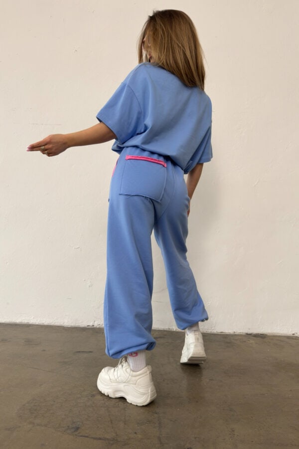 T-Shirt damski BG Micky | niebieski