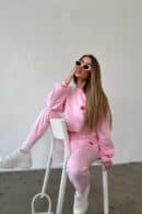 Dres damski BG Gelly | jasny róż Dres damski BG Gelly | jasny róż