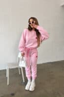 Dres damski BG Gelly | jasny róż Dres damski BG Gelly | jasny róż