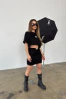 Komplet damski BG Mini | czarny Komplet damski BG Mini | czarny