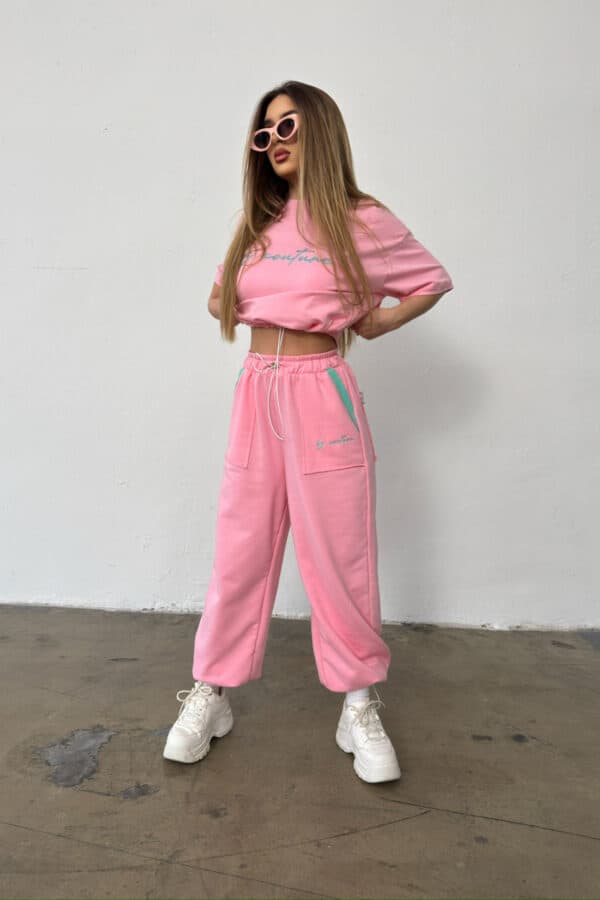 T-Shirt damski BG Micky | różowy