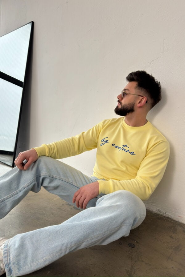 Bluza męska BG Early | bananowy