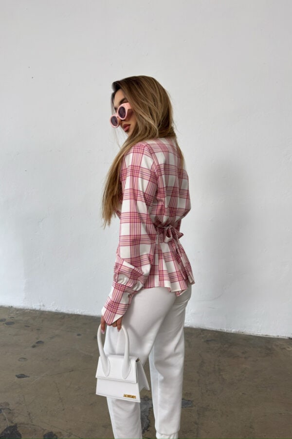 Koszula damska BG Rita | różowy Koszula damska BG Rita | różowy