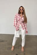 Koszula damska BG Rita | różowy Koszula damska BG Rita | różowy