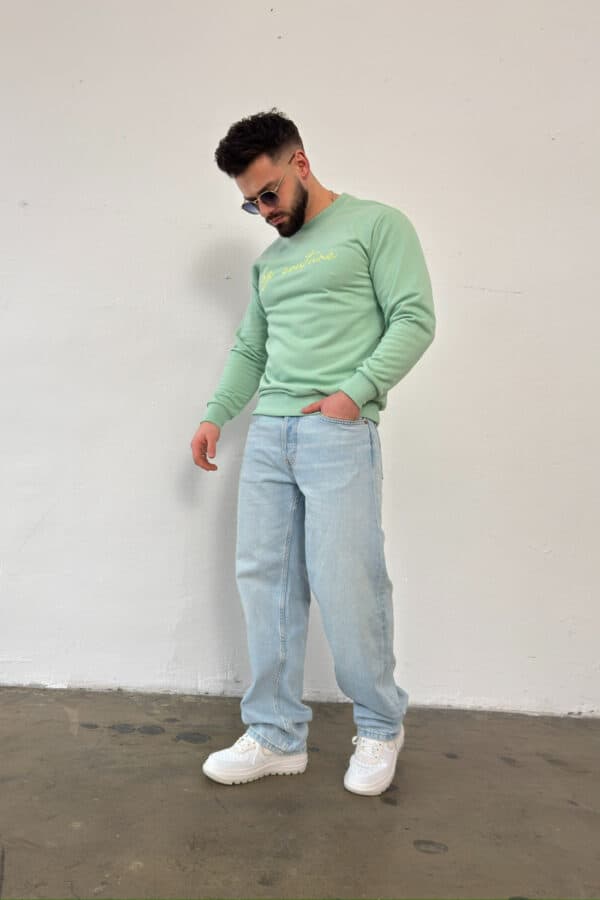 Bluza męska BG Early | matcha