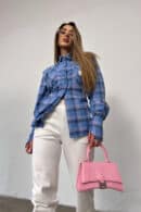 Koszula damska BG Rita | niebieski Koszula damska BG Rita | niebieski