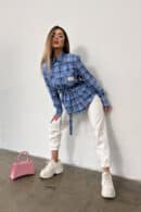 Koszula damska BG Rita | niebieski Koszula damska BG Rita | niebieski