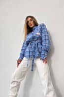 Koszula damska BG Rita | niebieski Koszula damska BG Rita | niebieski