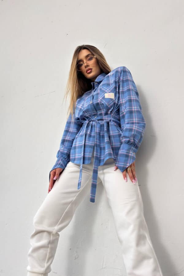 Koszula damska BG Rita | niebieski Koszula damska BG Rita | niebieski