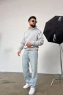 Bluza męska BG Special | jasny szary