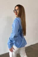 Koszula damska BG Ora | niebieski Koszula damska BG Ora | niebieski