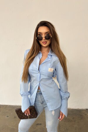 Koszula damska BG Ora | błękitny