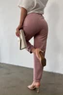 Spodnie damskie BG Scandal | różowy Spodnie damskie BG Scandal | różowy