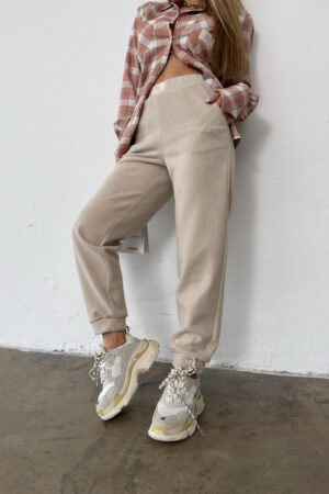 Spodnie damskie BG Scandal | beżowy