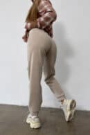 Spodnie damskie BG Scandal | beżowy Spodnie damskie BG Scandal | beżowy