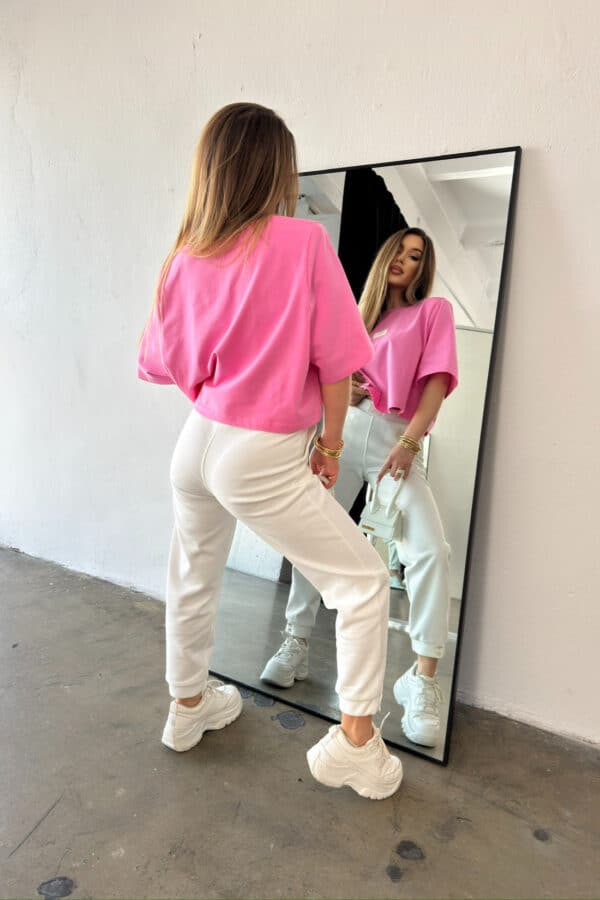 T-Shirt damski BG Esme | różowy