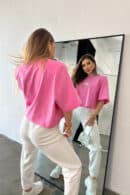 T-Shirt damski BG Esme | różowy