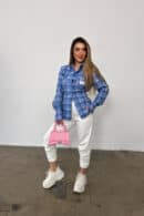 Spodnie damskie BG Scandal | biały Spodnie damskie BG Scandal | biały