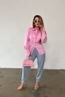 Spodnie damskie BG Scandal | błękitny Spodnie damskie BG Scandal | błękitny