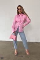 Koszula damska BG Ora | różowy