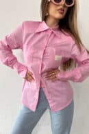 Koszula damska BG Ora | różowy