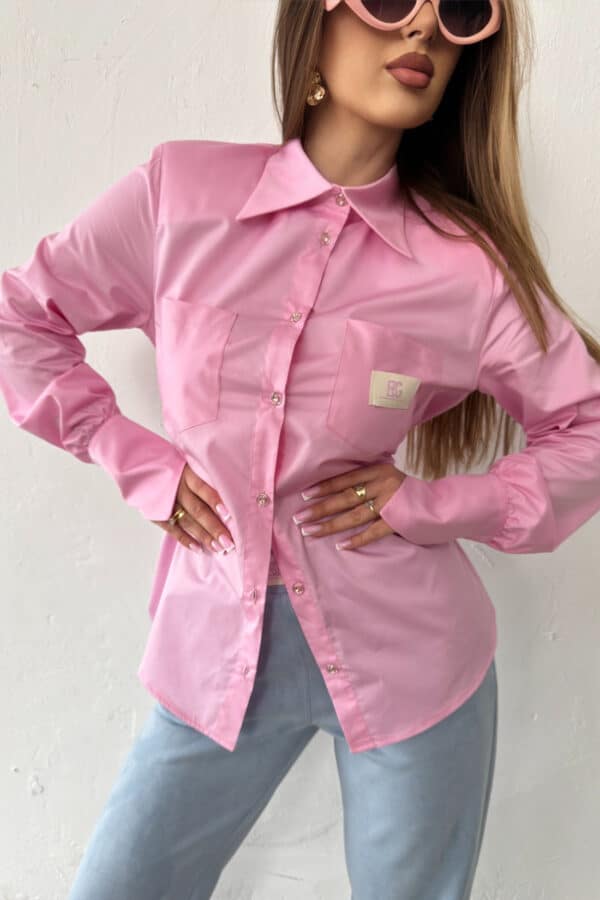 Koszula damska BG Ora | różowy