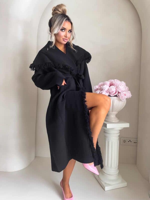 Płaszcz DIVA – czarny