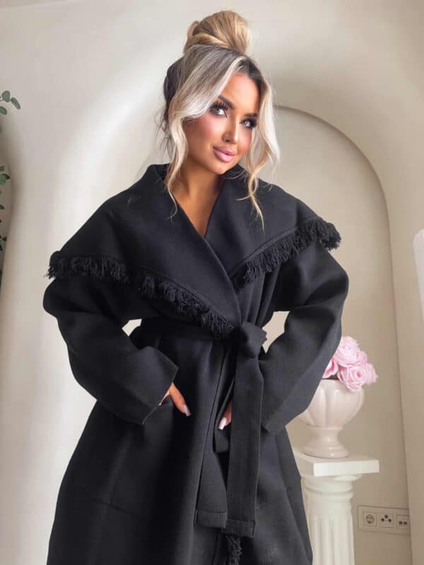 Płaszcz DIVA – czarny