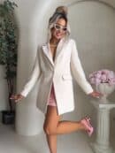 Marynarka LONG – waniliowa