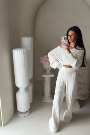 Komplet CANDICE – ecru