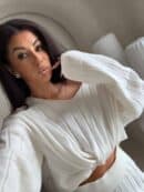 Komplet CANDICE – ecru