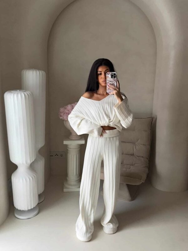 Komplet CANDICE – ecru