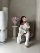 Komplet CANDICE – ecru