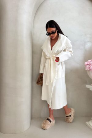 Płaszcz DIVA – ecru