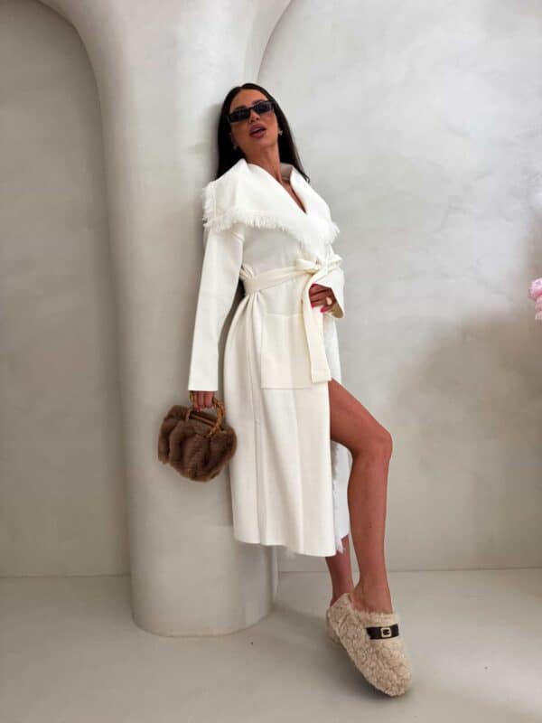 Płaszcz DIVA – ecru