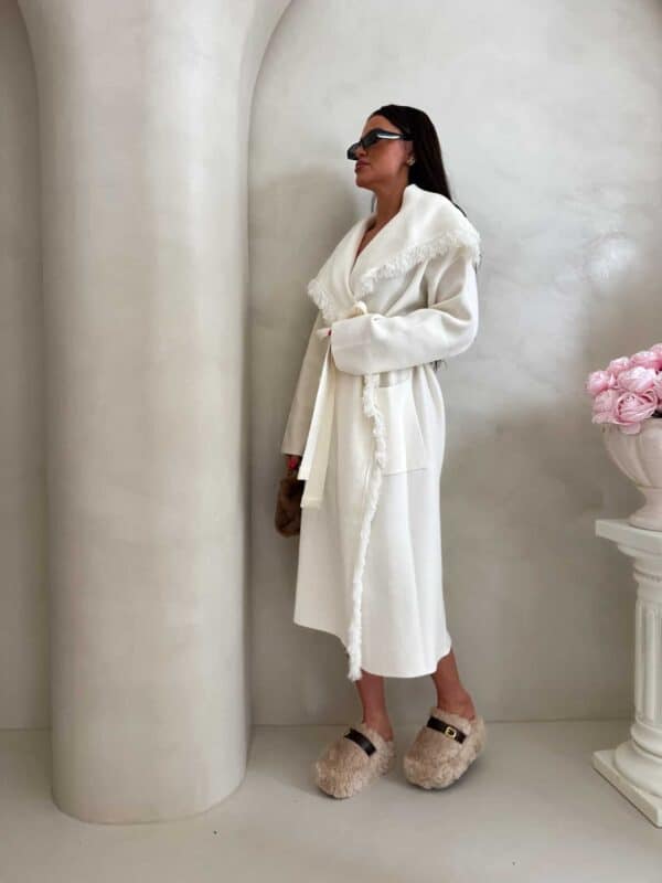 Płaszcz DIVA – ecru