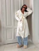 Płaszcz DIVA – ecru