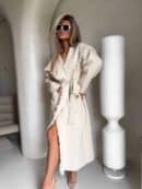 Płaszcz DIVA – jasny beż