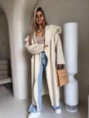 Płaszcz DIVA – jasny beż