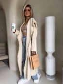 Płaszcz DIVA – jasny beż