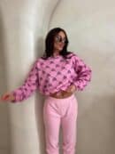 Bluza MOON - różowa